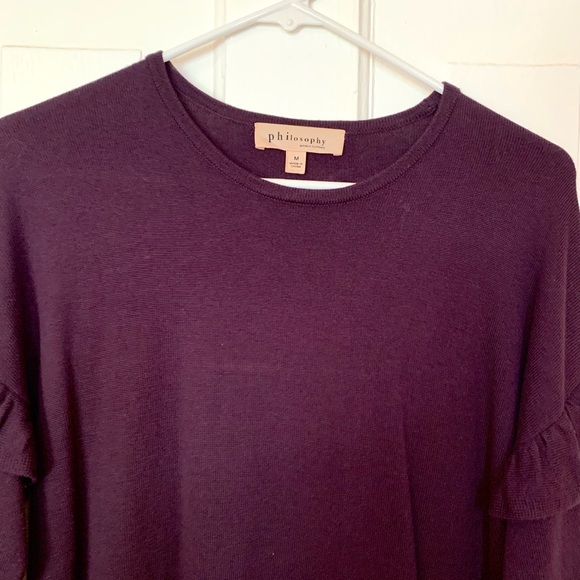 Purple Philosophy Sweater Dress - Picture 4 of 4